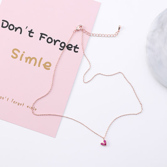 The Amour Infinity Chain – Repeating Heart Link Necklace in 18k Gold Finish