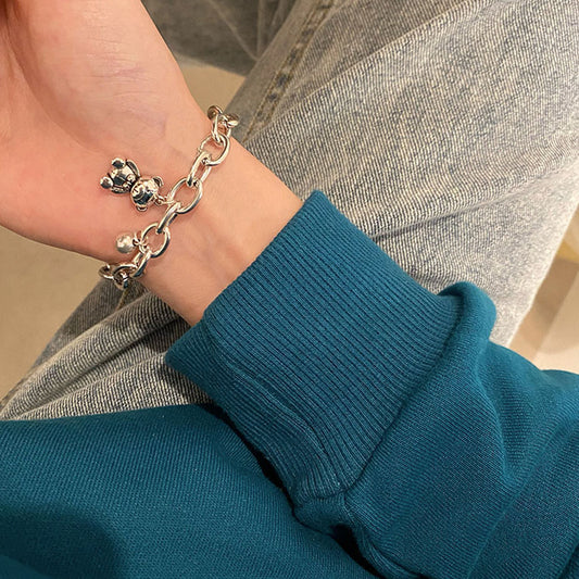 Bear Bracelet Alloy Metal Metal