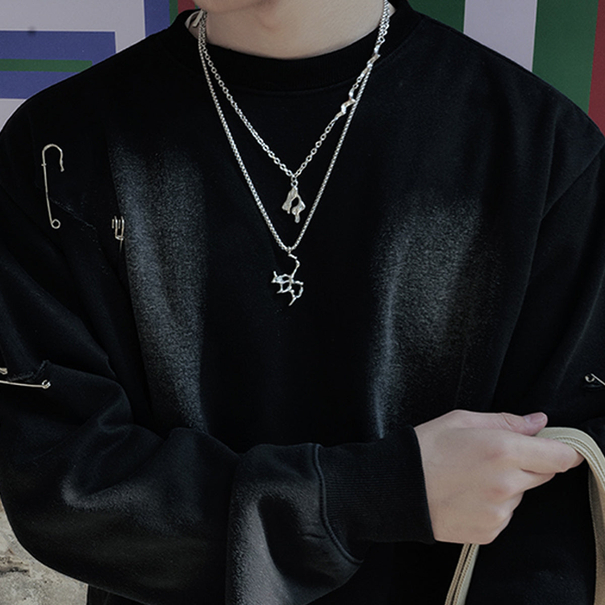 Liquid Metal Necklace