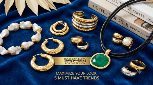 Stop Whispering, Start Stacking: The 5 Biggest Jewelry Trends to Wear Right Now