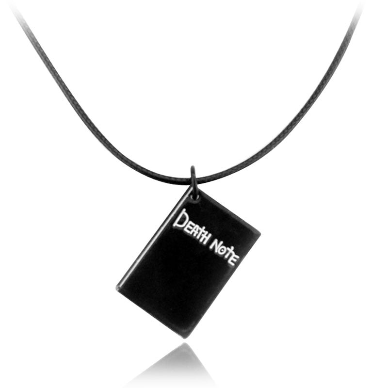 Cross Leather 90s Cord Necklace