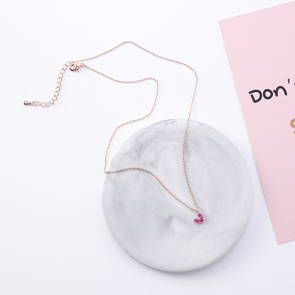 The Amour Infinity Chain – Repeating Heart Link Necklace in 18k Gold Finish