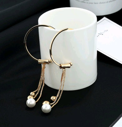 Pearl Collection Long Earring