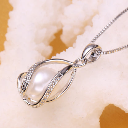Pearl Shell Punk Pendant