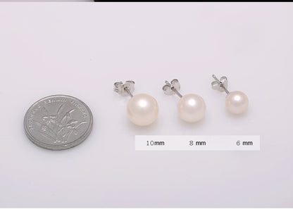 Pearl earrings