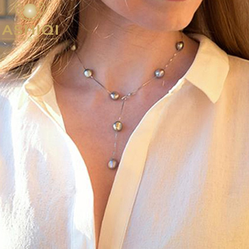 Pearl Collection Gypsophila Necklace