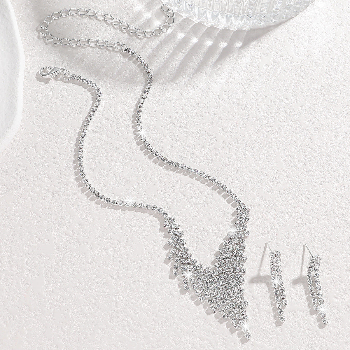 Banquet Necklace Inspired by Rhinestone