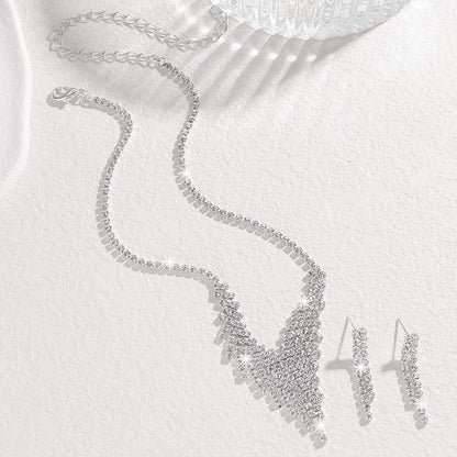 Banquet Necklace Inspired by Rhinestone