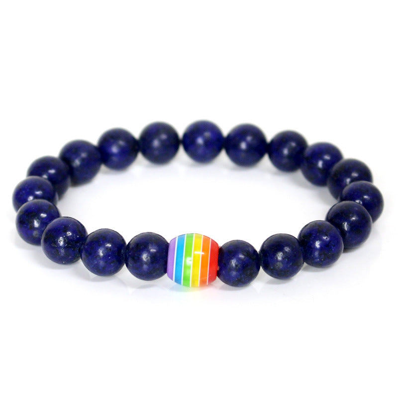 Rainbow Pearl Bracelet