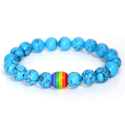 Rainbow Pearl Bracelet