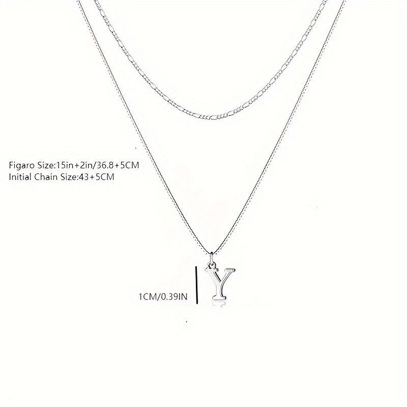 Women Customized Letters Clavicle Necklace