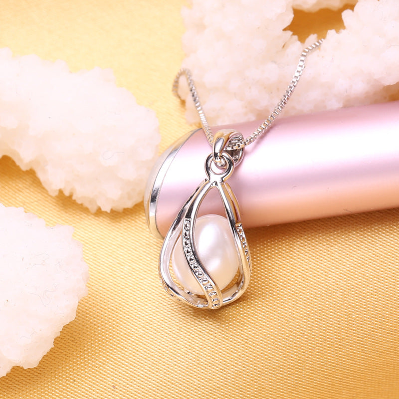 Pearl Shell Punk Pendant
