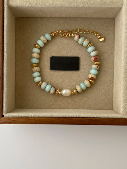 Tiger’s Eye & Black Onyx Protection Bracelet | Unisex Natural Stone Beaded Bracelet