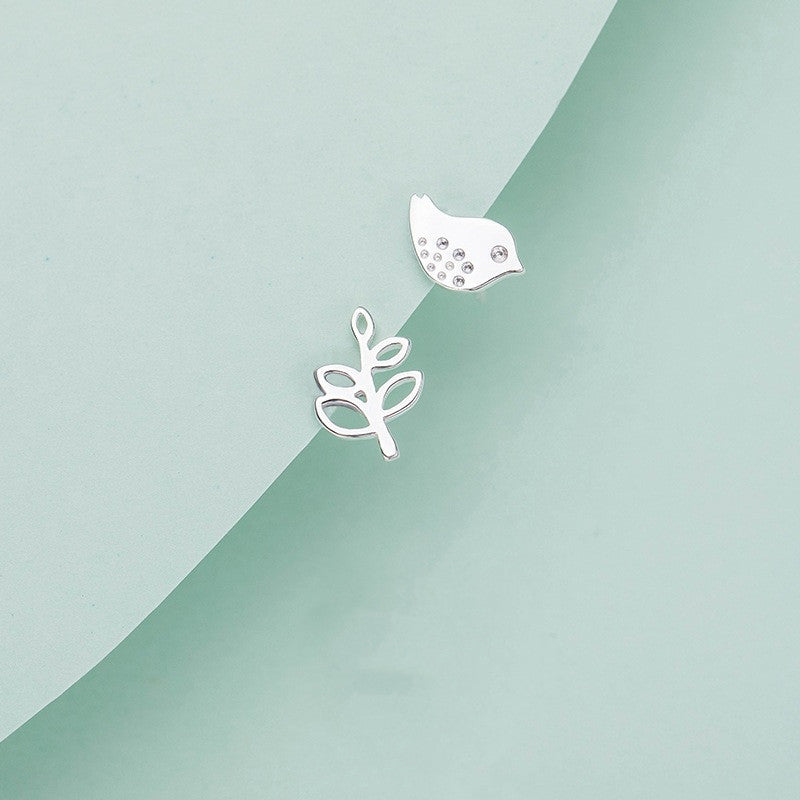Whimsical Silver Stud Earring Collection | Minimalist Butterfly, Bow, & Crown Jewelry