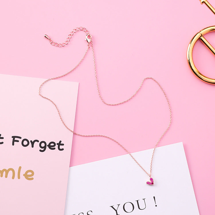 The Amour Infinity Chain – Repeating Heart Link Necklace in 18k Gold Finish