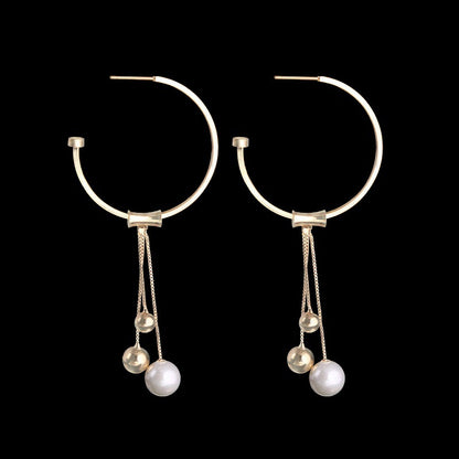 Pearl Collection Long Earring