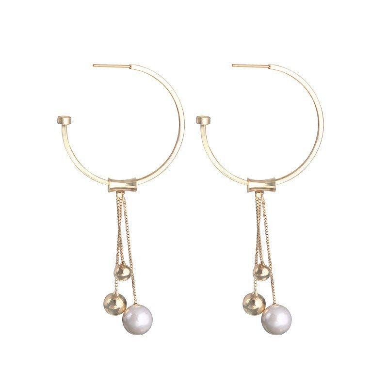Pearl Collection Long Earring
