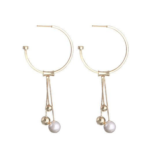 Pearl Collection Long Earring