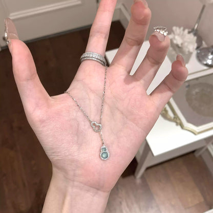 Chinese-Style Gourd Necklace For Women
