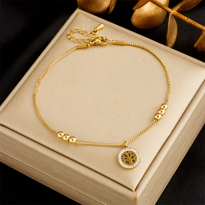 Love Designs Shaped Anklet for Women