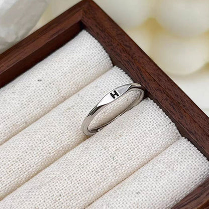 Letter Customizable Index Finger Ring