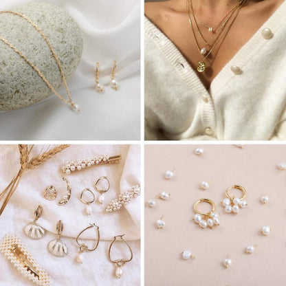 Baroque Pearl Irregular Natural Freshwater Pearl Pendant