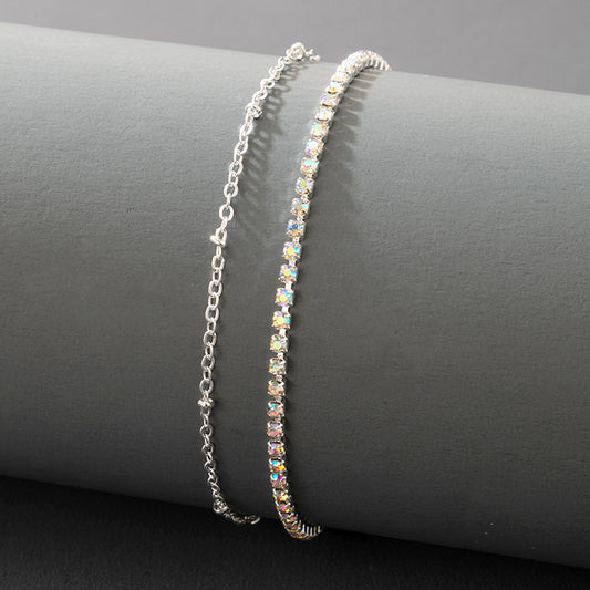 Women Rhinestone Anklet