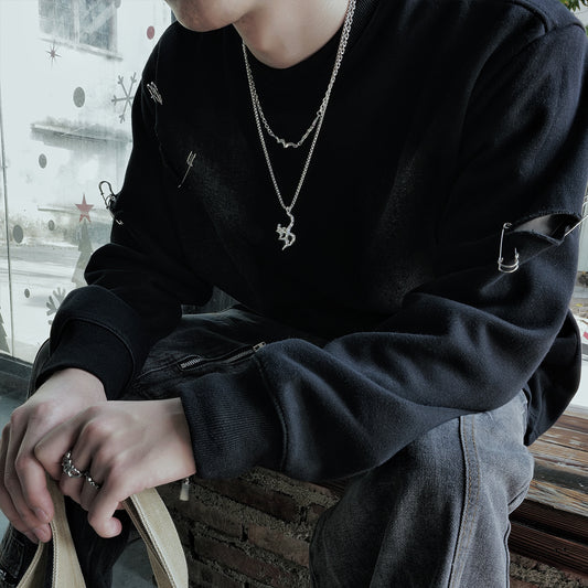 Liquid Metal Necklace