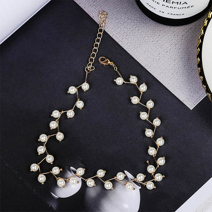 Pearl Collection Clavicle Necklace