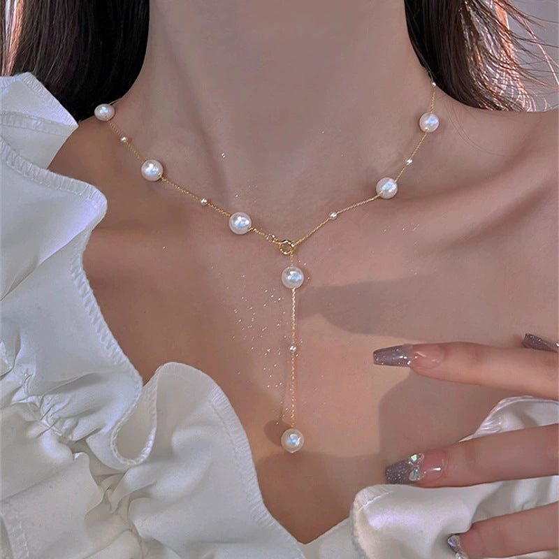 High-end Collarbone-length Necklace