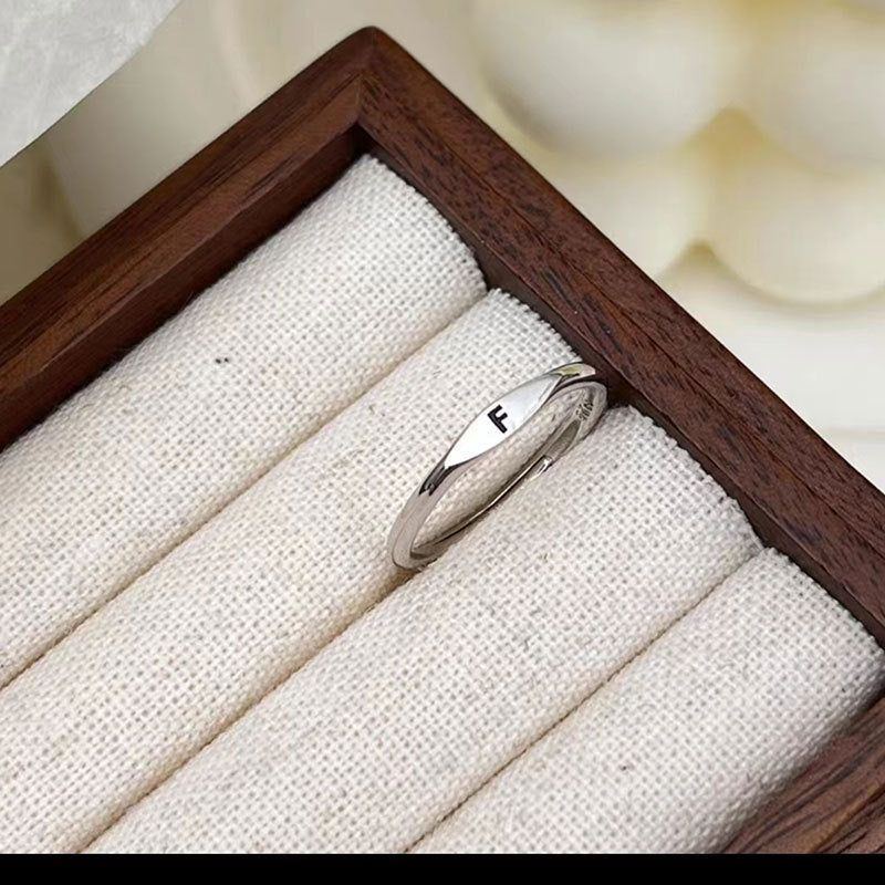 Letter Customizable Index Finger Ring