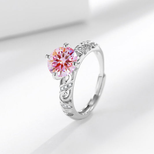 Women Ring With 2-carat Gemstone