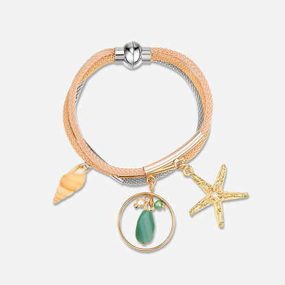 Pearl Conch Bracelet