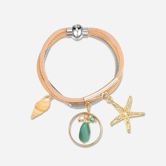 Pearl Conch Bracelet