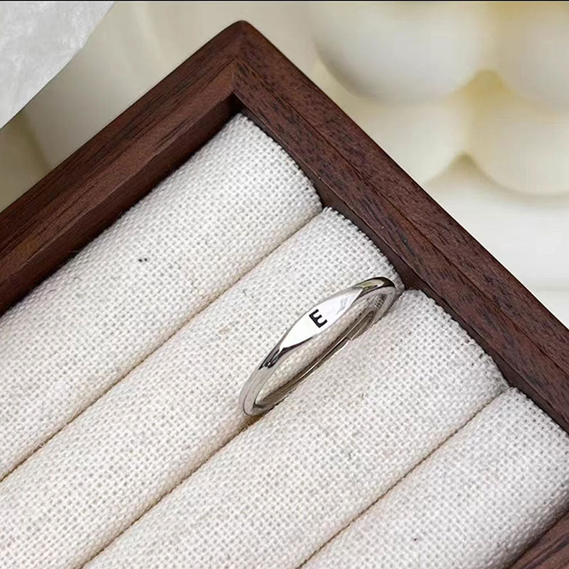 Letter Customizable Index Finger Ring