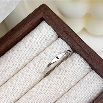 Letter Customizable Index Finger Ring