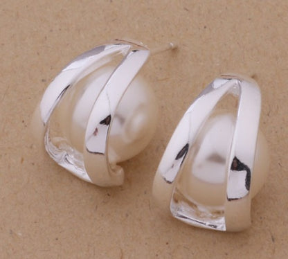 Pearl earrings