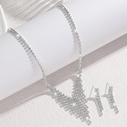 Banquet Necklace Inspired by Rhinestone