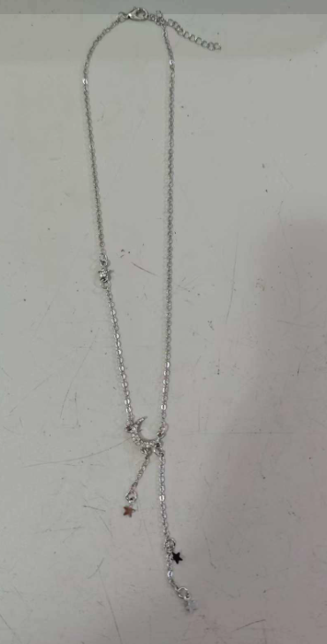 Star And Moon 90s cord Pendant Necklace