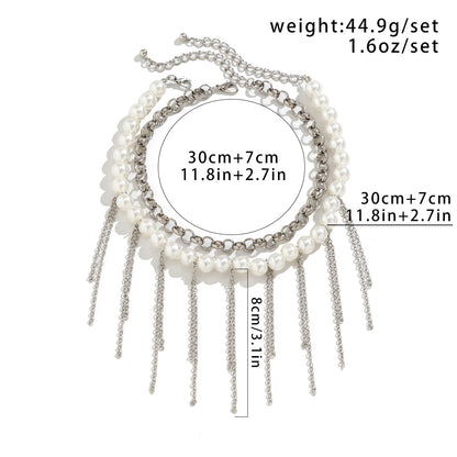Pearl Collection Double-layer Retro Necklace