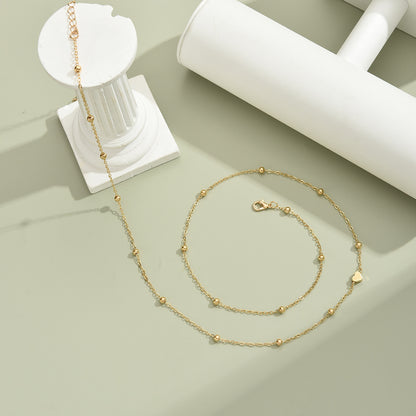 Heart-shaped Bead Waist Chain