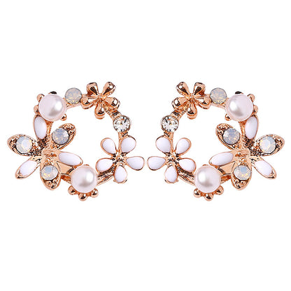 Pearl earrings