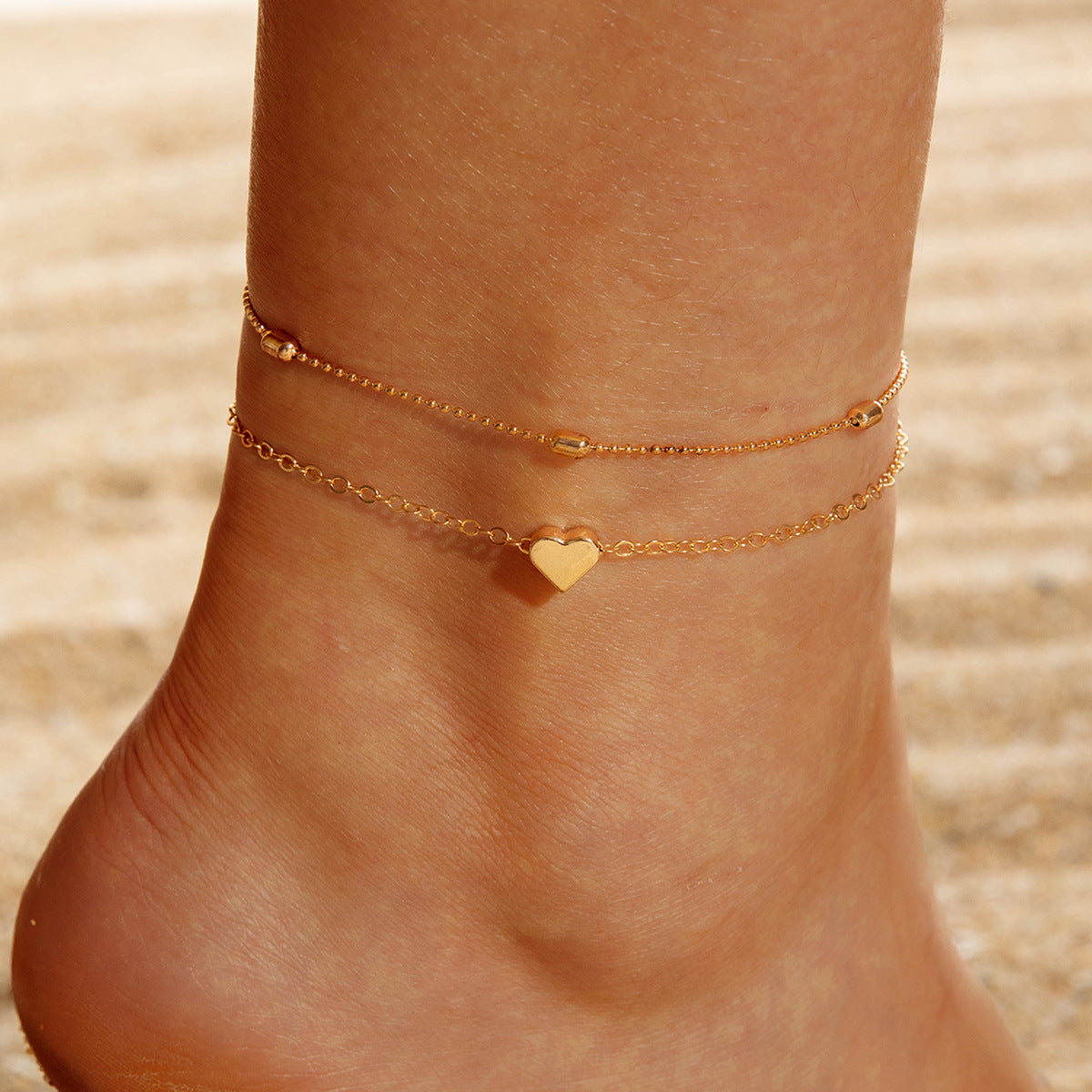 Women Rhinestone Anklet