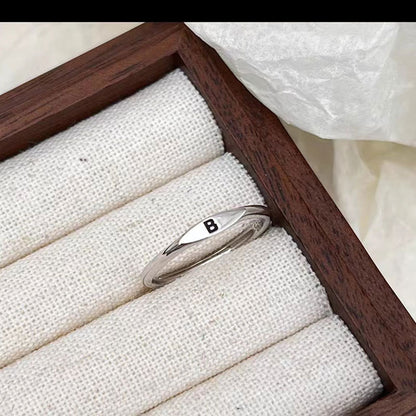 Letter Customizable Index Finger Ring