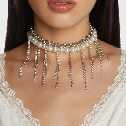 Pearl Collection Double-layer Retro Necklace