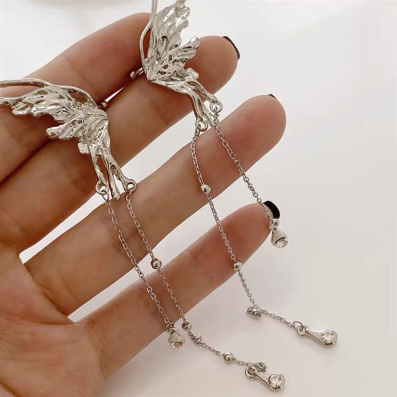 Liquid Metal Butterfly Ear Bone