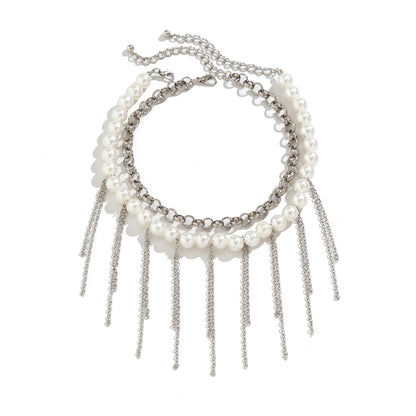 Pearl Collection Double-layer Retro Necklace