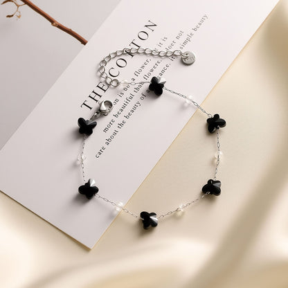 Dopamine Natural Stone Titanium Steel  Bracelet