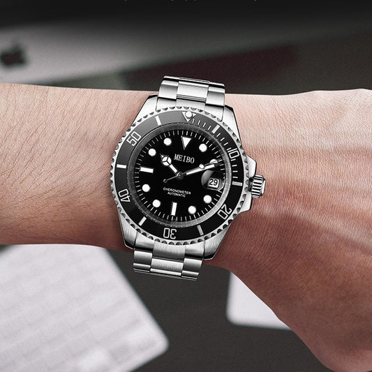 Mens Watch With A Steel Strap