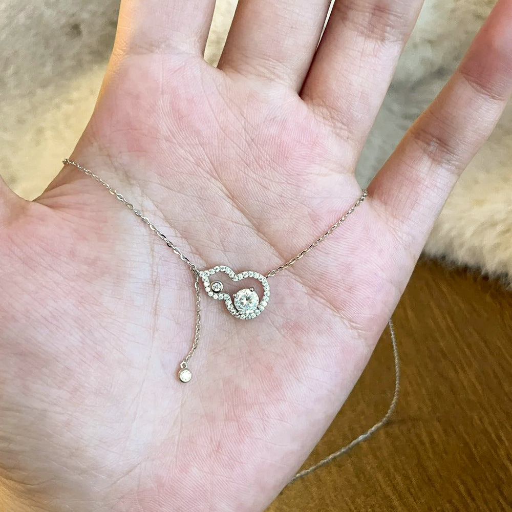 Chinese-Style Gourd Necklace For Women